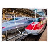 Twee Shinkansen op het Tokyo-station Groot Cadeauzakje (Achterkant)