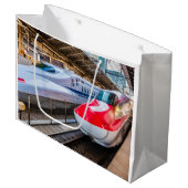 Twee Shinkansen op het Tokyo-station Groot Cadeauzakje (Voorkant Gekanteld)