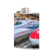 Twee Shinkansen op het Tokyo-station Heupfles (Links)
