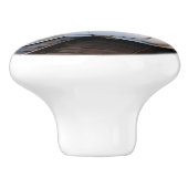 Twee Shinkansen op het Tokyo-station Keramische Knop (Zijkant)