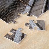 Twee Shinkansen op het Tokyo-station Legpuzzel (Zijkant)