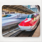 Twee Shinkansen op het Tokyo-station Muismat (Voorkant)