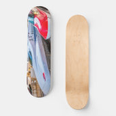 Twee Shinkansen op het Tokyo-station Persoonlijk Skateboard (Voorkant)