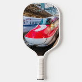 Twee Shinkansen op het Tokyo-station Pickleball Paddle (Achterkant)