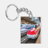 Twee Shinkansen op het Tokyo-station Sleutelhanger (Voorkant Links)