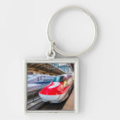 Twee Shinkansen op het Tokyo-station Sleutelhanger (Voorkant)