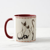 Twee Siamese Mokken (Links)