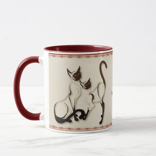 Twee Siamese Mokken (Links)