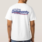 Twee Sided Rechter Sean Delahanty Pride Shirt (Achterkant)
