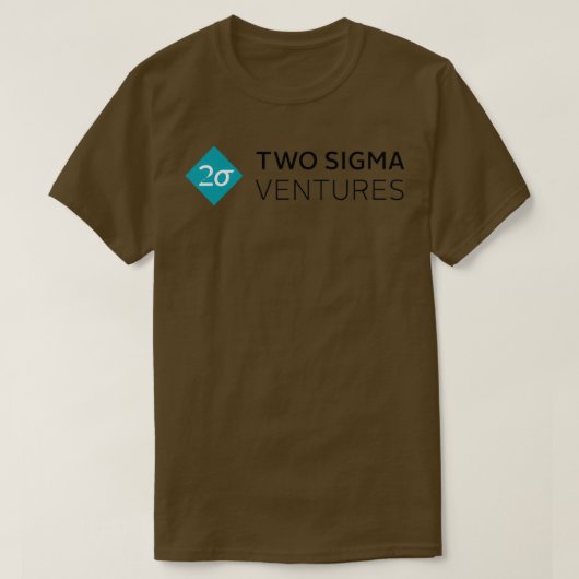 Twee Sigma Ventures-logo T-shirt (Design voorkant)