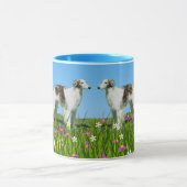 Twee Silken Windhounds Mok (Midden)