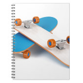 Twee skateboards notitieboek (Voorkant)