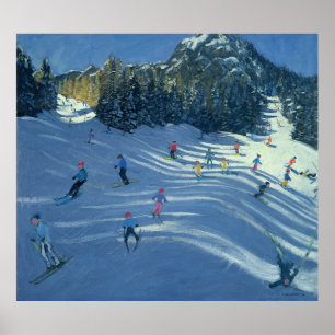 Twee skiën 2004 poster