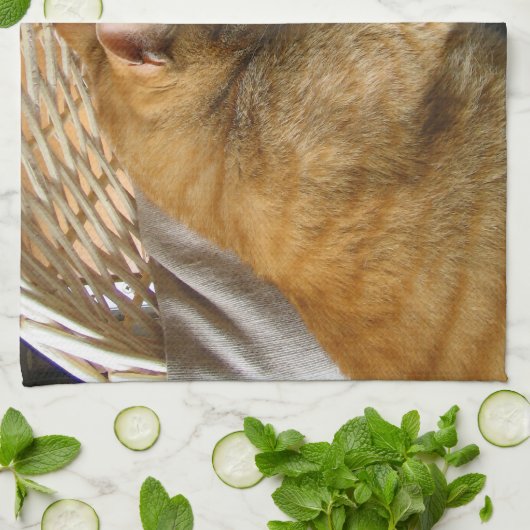 Twee slaaptabletten theedoek (Gevouwen)