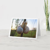 Twee slakken op een stoomkaart kaart (Voorkant)