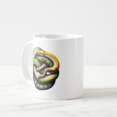 Twee slangen met trappen koffiemok (Voorkant links)