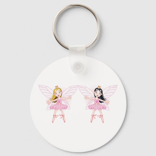 Twee Sleutelhangers van Ballerina Fairies (Voorkant)