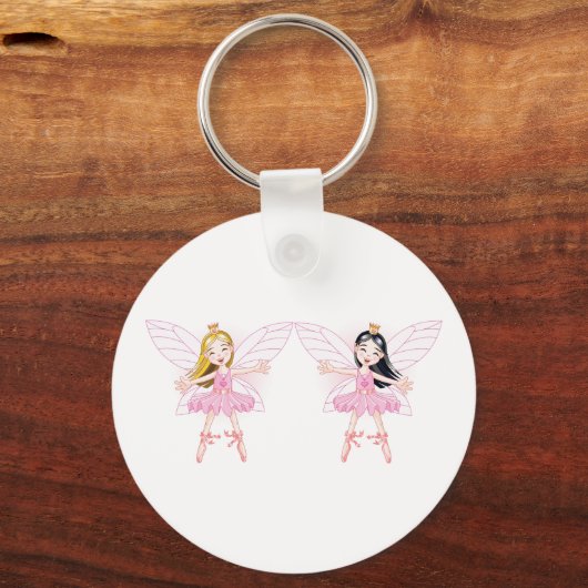 Twee Sleutelhangers van Ballerina Fairies (Voorkant)