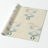 Twee sleutels samen Verpakkingspapier Cadeaupapier (Uitgerold)