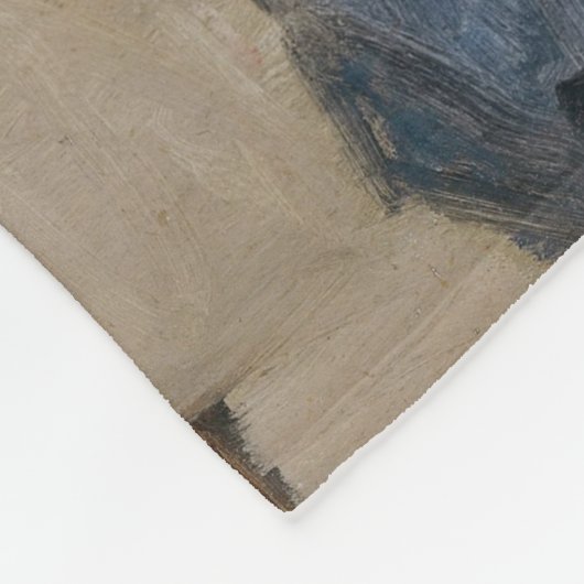 Twee sleutels (van Isaac Israëels) Fleece Deken (Hoek)