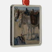 Twee sleutels (van Isaac Israëels) Metalen Ornament (Rechts)