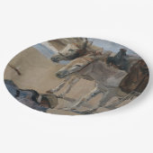 Twee sleutels (van Isaac Israëels) Papieren Bordje (Gekanteld)