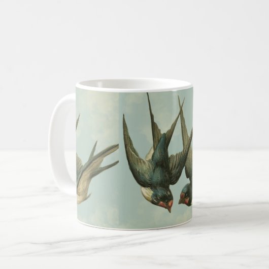 Twee  slikken koffiemok (Voorkant links)