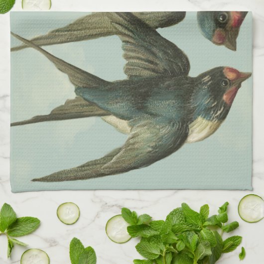 Twee  slikken theedoek (Gevouwen)