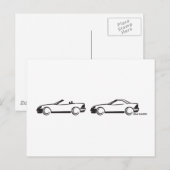 Twee SLK's Briefkaart (Voorkant / Achterkant)