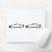 Twee SLK's Muismat (Met muis)