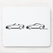 Twee SLK's Muismat (Voorkant)