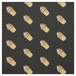Twee smaken Ice Cream Cup patroon Stof