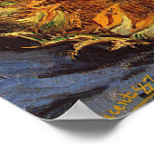 Twee sneeuwbloemen door Vincent van Gogh Poster (Hoek)