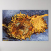 Twee sneeuwbloemen door Vincent van Gogh Poster (Voorkant)