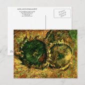 Twee sneeuwbloemen (F376)Van Gogh Fine Art Briefkaart (Voorkant / Achterkant)