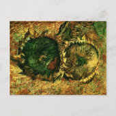 Twee sneeuwbloemen (F376)Van Gogh Fine Art Briefkaart (Voorkant)