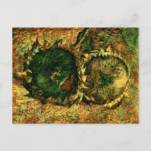 Twee sneeuwbloemen (F376)Van Gogh Fine Art Briefkaart (Voorkant)