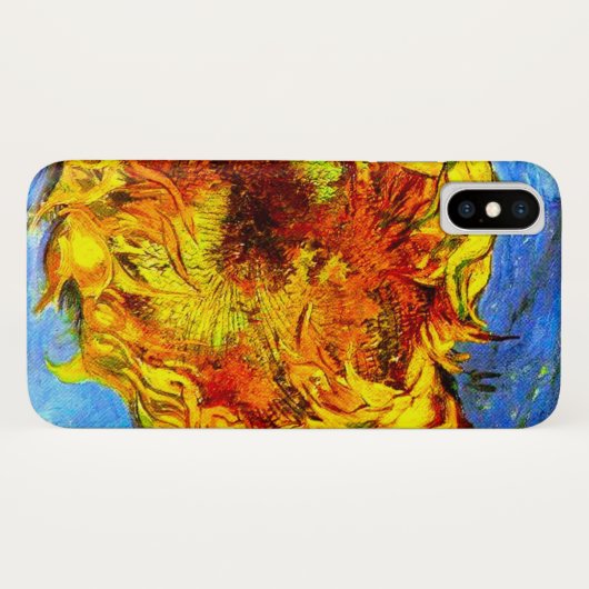 Twee sneeuwbloemen Van Gogh Case-Mate iPhone Case (Achterkant (horizontaal))