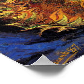 Twee sneeuwbloemen van Gogh Fine Art Poster (Hoek)