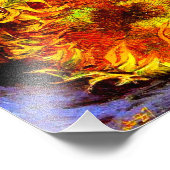 Twee sneeuwbloemen Van Gogh Foto Afdruk (Hoek)