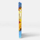 Twee sneeuwbloemen Van Gogh iPhone Hoesje (Linkerkant)