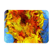 Twee sneeuwbloemen Van Gogh Magneet (Horizontaal)