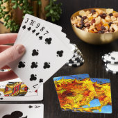 Twee sneeuwbloemen Van Gogh Pokerkaarten (Insitu)
