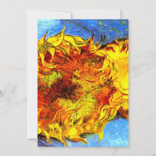 Twee sneeuwbloemen Van Gogh Save The Date