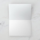 Twee sneeuwpoppen Waterverf Magic Winter Scene Hol Feestdagen Kaart (Binnen)