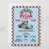 Twee Snel Cute Uitnodiging (Voorkant)