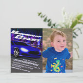 Twee snel ouder worden - Racen Kaart (Staand voorkant)