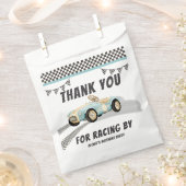 Twee Snel Race Car Boy 2e verjaardag Bedankzakje (Geknipt)