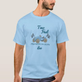 Twee Snel Racerende Auto Moeder 2e Verjaardag Pitc T-shirt (Voorkant)