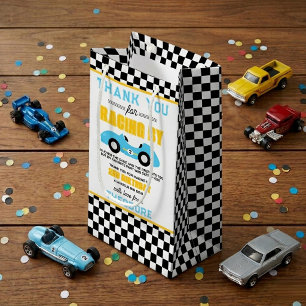 Twee Snel Ren Auto 2de Verjaardagsfeestje Klein Cadeauzakje